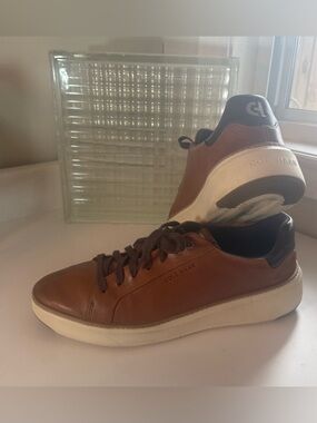 Cole Haan Mens Cole Haan Men's Grand+ Court Sneakers Sneaker 13 Wide